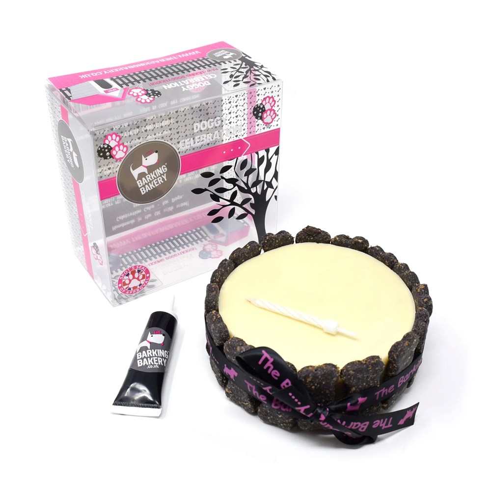 Vanilla Yoghurt Topped Pawty Cake