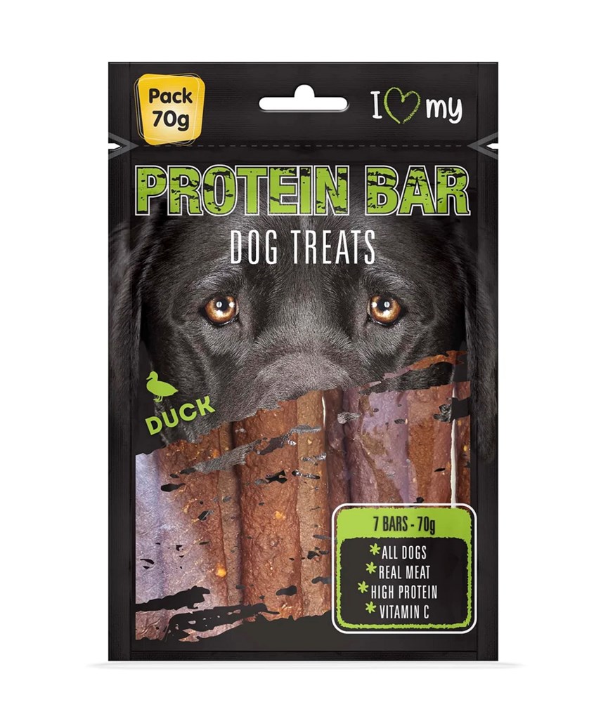 I Love My Pet Duck Protein Bars 70g