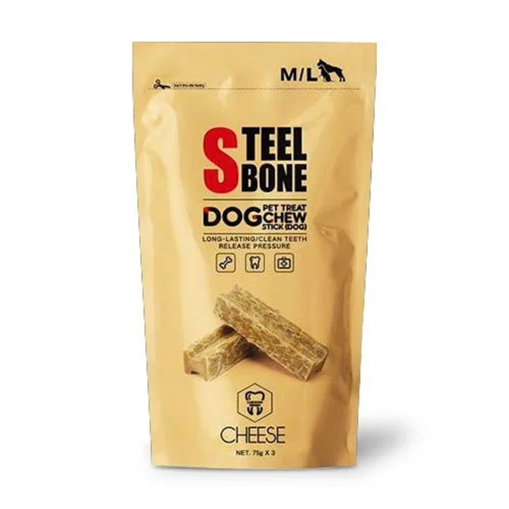 I Love My Pets Steel Bone Cheese Medium/Large