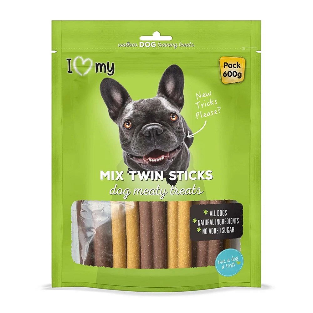 I Love My Pets Mix Twin Sticks - 600g Bumper Bag