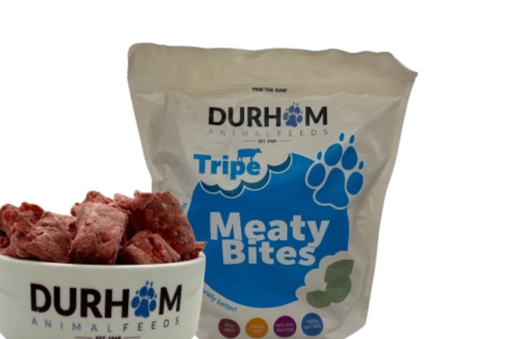 Durham Meaty Bites Tripe Frozen 1kg