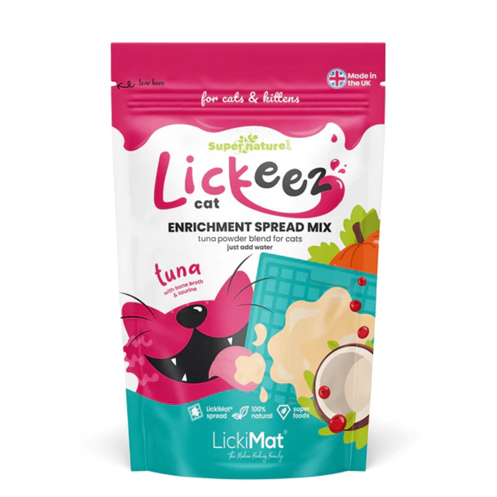 Lickeez Cat Tuna Enrichment Spread Mix for Cats 100g