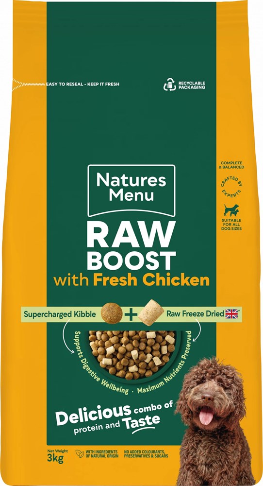 Natures Menu Raw Boost Chicken 3kg