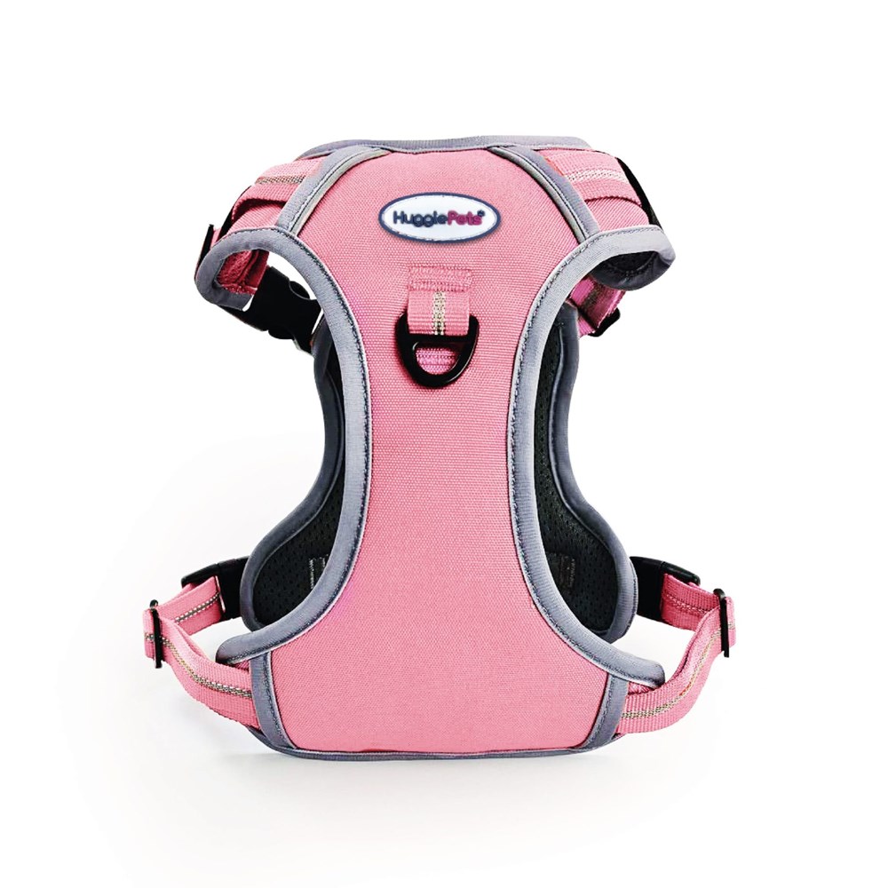 HugglePets Activity & Travel Dog Harness Pink Small 45-60cm