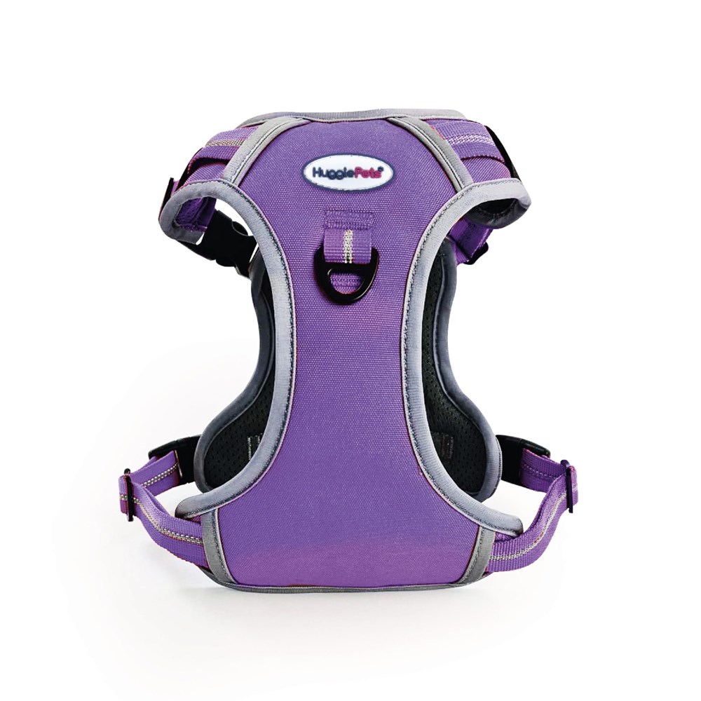 HugglePets Activity & Travel Dog Harness Purple Small 45-60cm