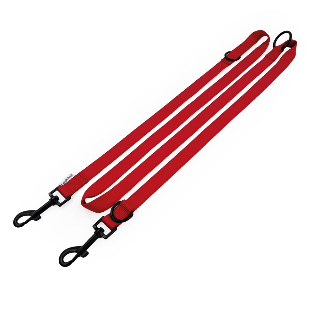 HugglePets 10 In 1 Training Lead Red 200 x 1.9cm