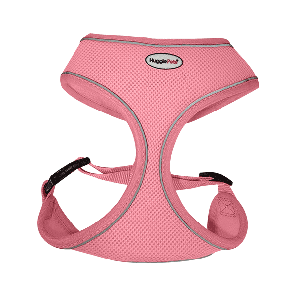 HugglePets Air Mesh Harness Pink X Small