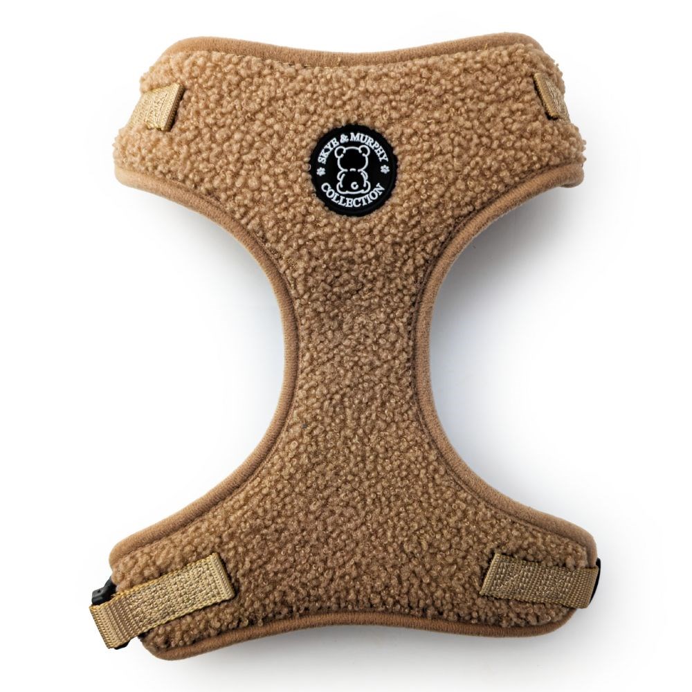 Skye & Murphy Teddy Dog Harness Caramel Small
