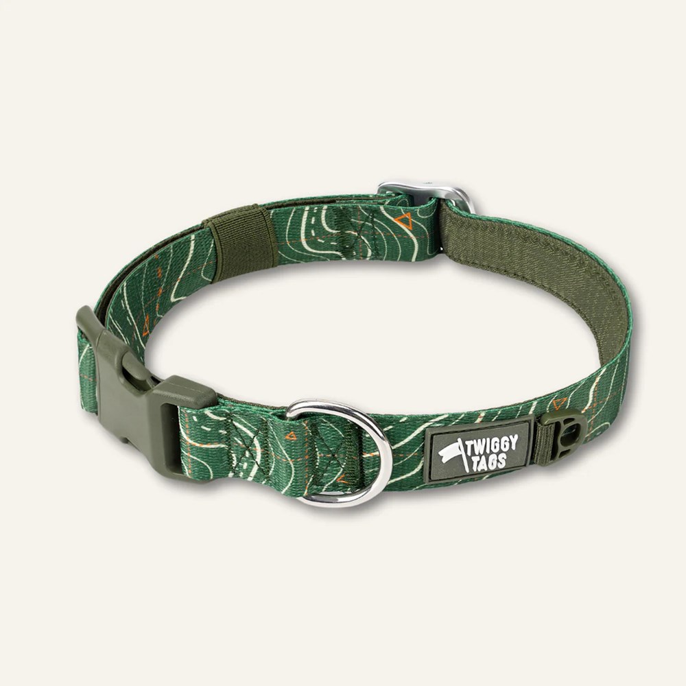 Twiggy Tags Apex Dog Collar Nomad X Small
