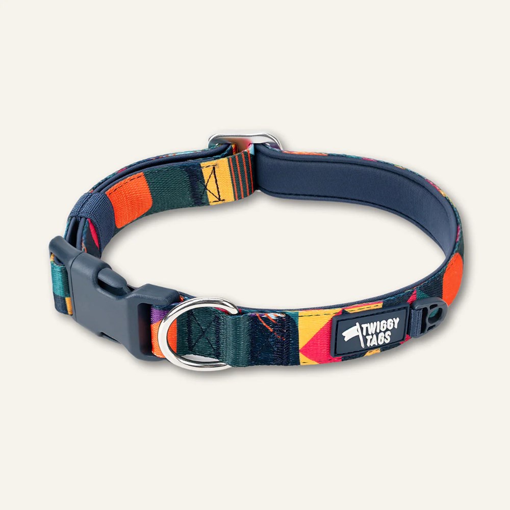 Twiggy Tags Adventure 2.0 Collar Aurora X Small