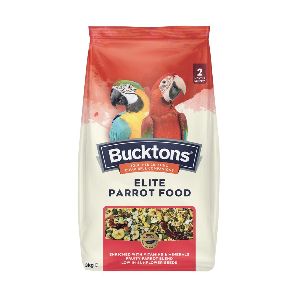 Bucktons Elite Parrot Food 3kg