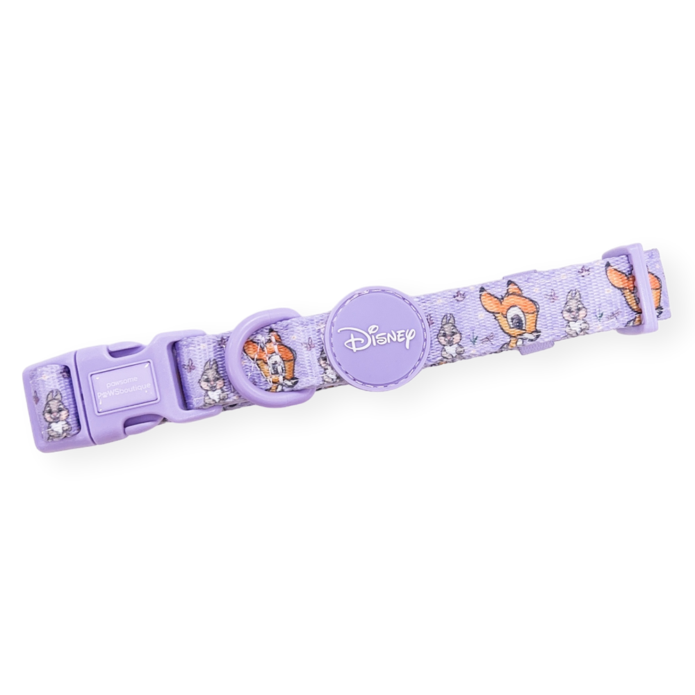 Pawsome Paws Disney Bambi Lilac Collar XS