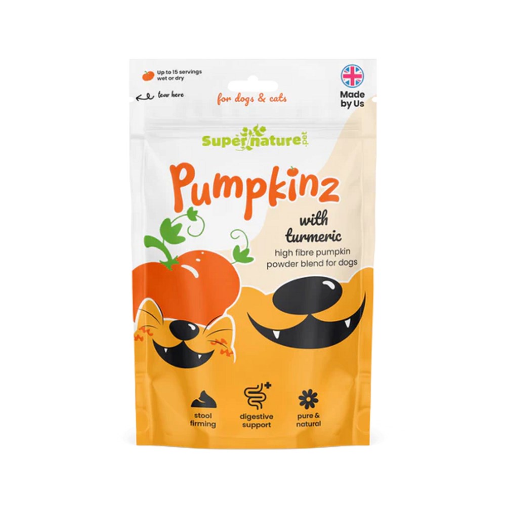 Pumpkinz Dried Pumpkin Powder With Tumeric For Dogs 100g