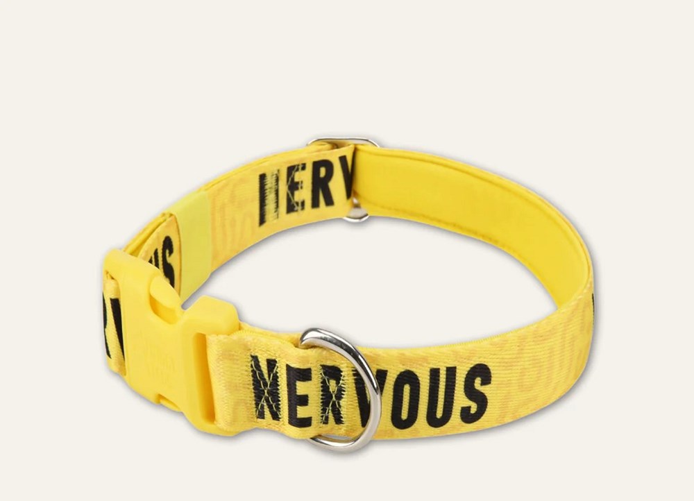 Twiggy Tags Awareness Collar - Nervous XSmall