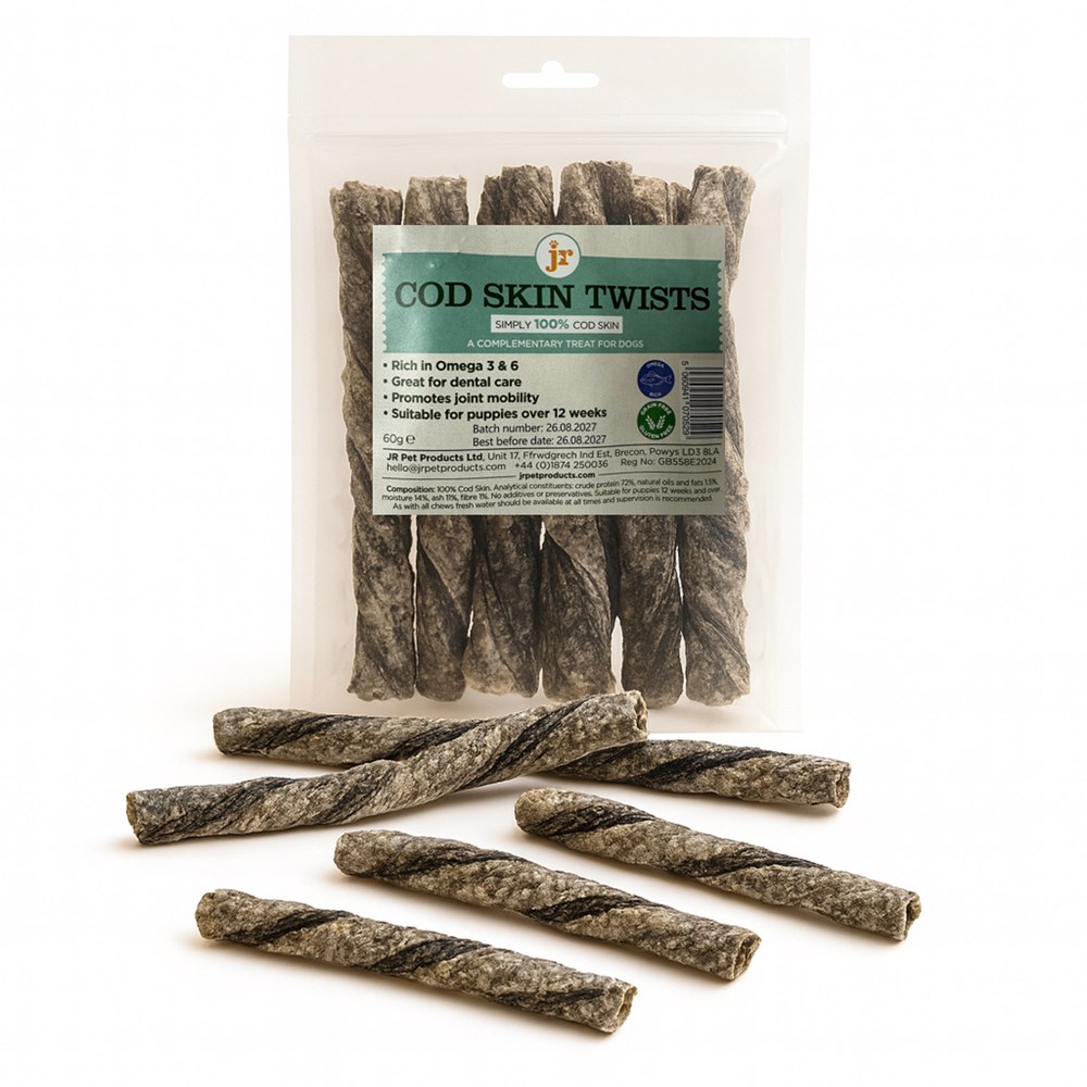 Cod Skin Twists 60g