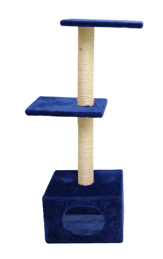 Cat Circus 3 Tier & House Sisal Scratcher 104cm