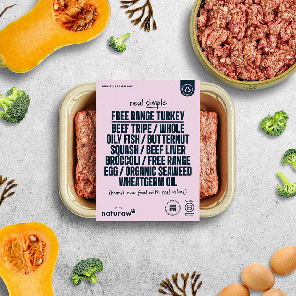 Naturaw Real Simple: Free Range Turkey Mince 500g