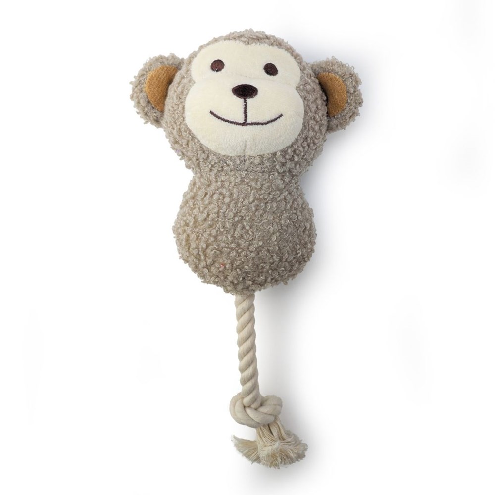 Tiny Tails 25cm Latte Ropey Monkey Milo