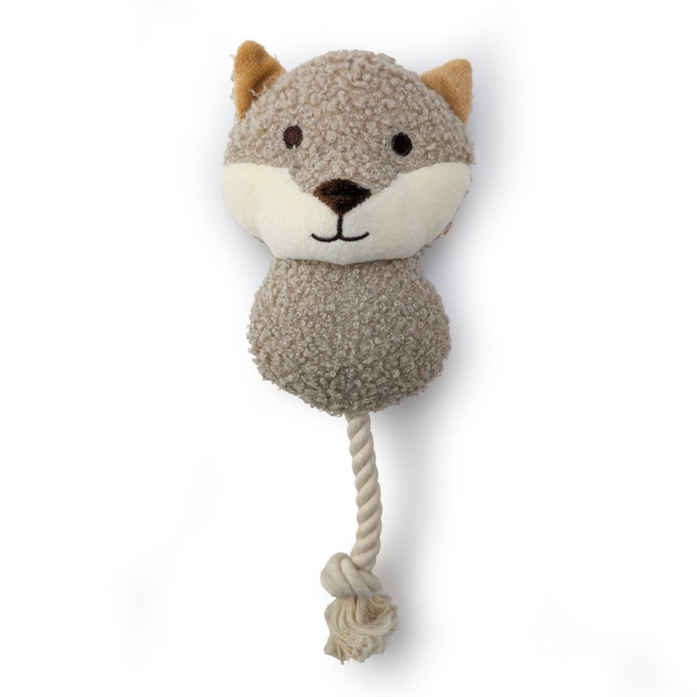 Tiny Tails 25cm Latte Ropey Fox Frankie