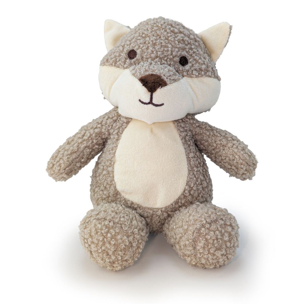 Tiny Tails Fox Freddie Squeaky Puppy Toy 22cm Latte