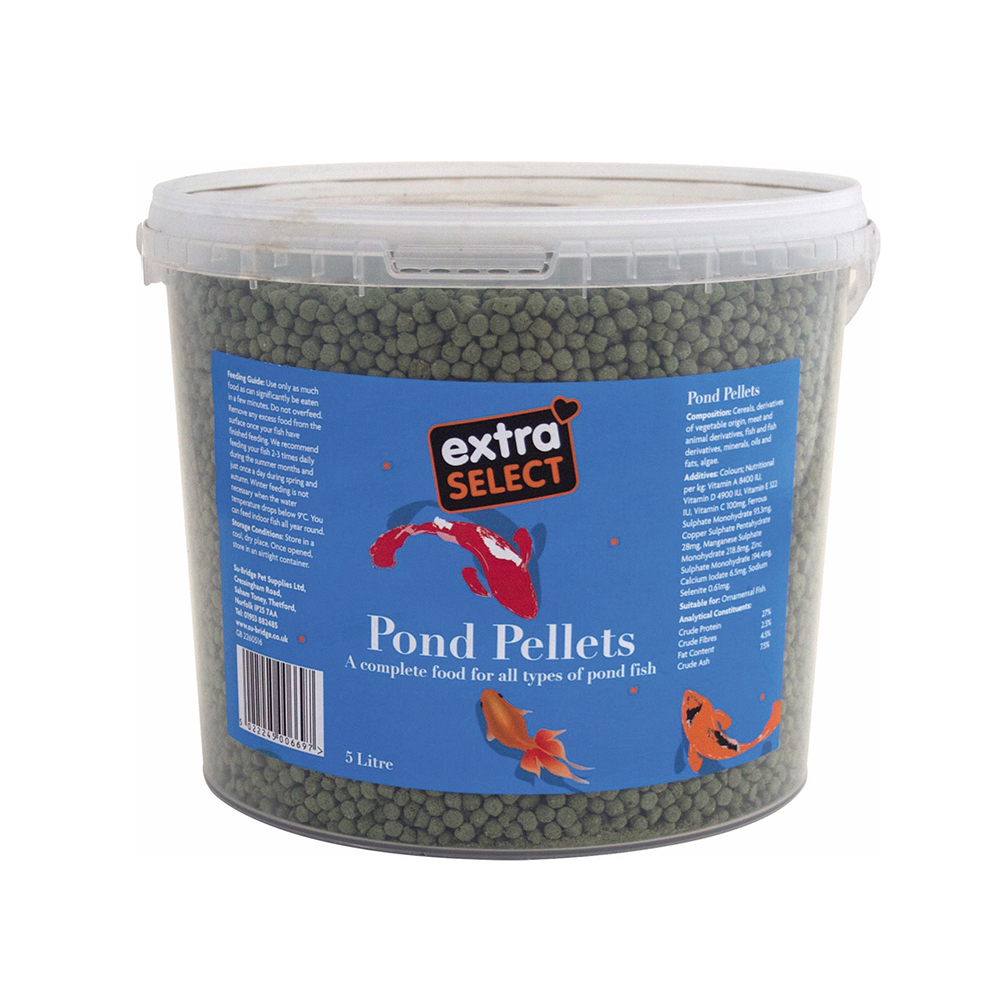 Extra Select Pond Pellets Bucket 5L