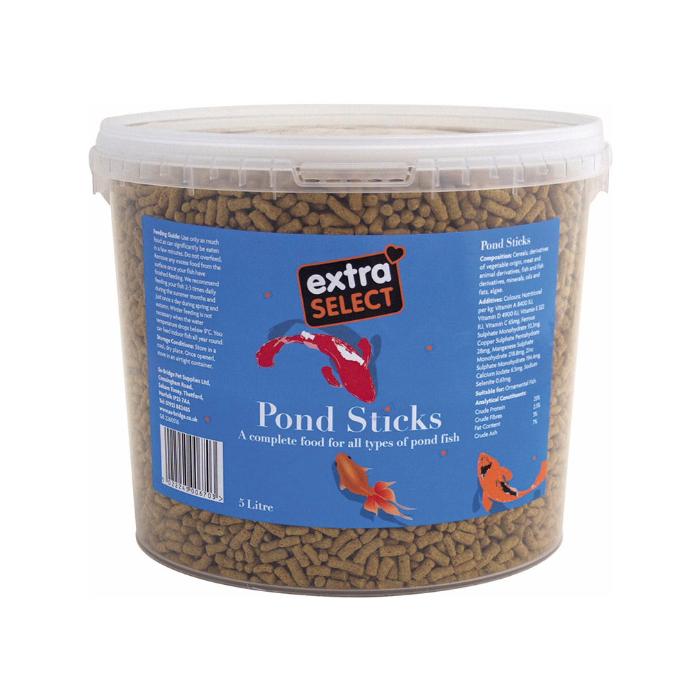 Extra Select Pond Sticks Bucket 5L