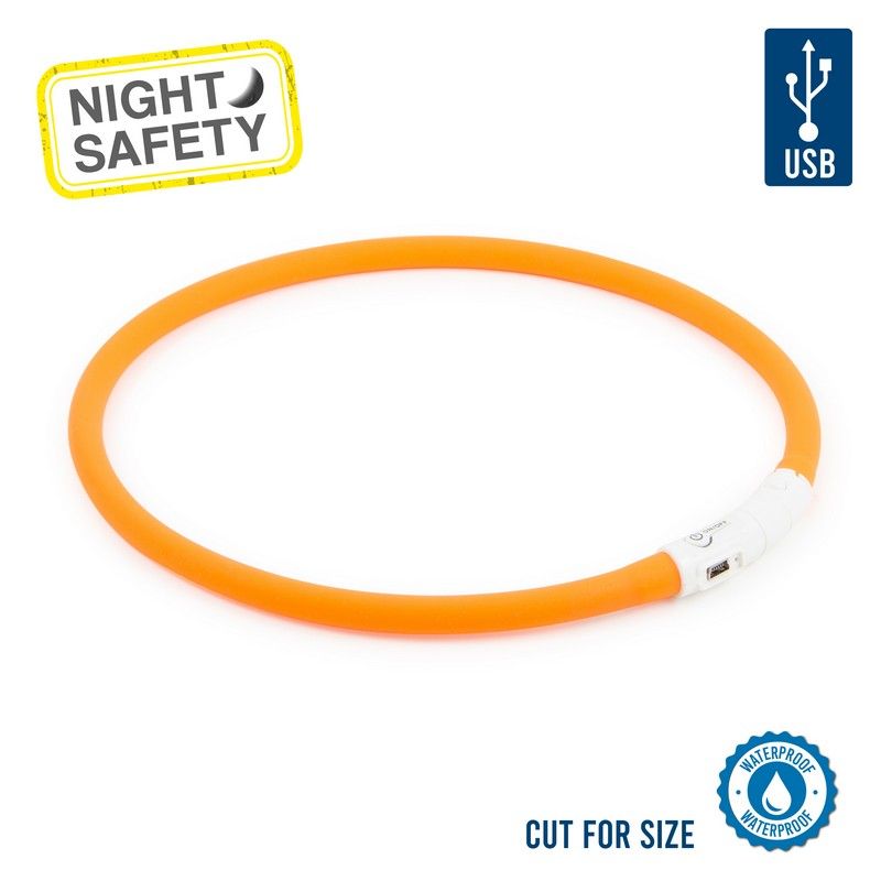 USB Flashing Band Orange
