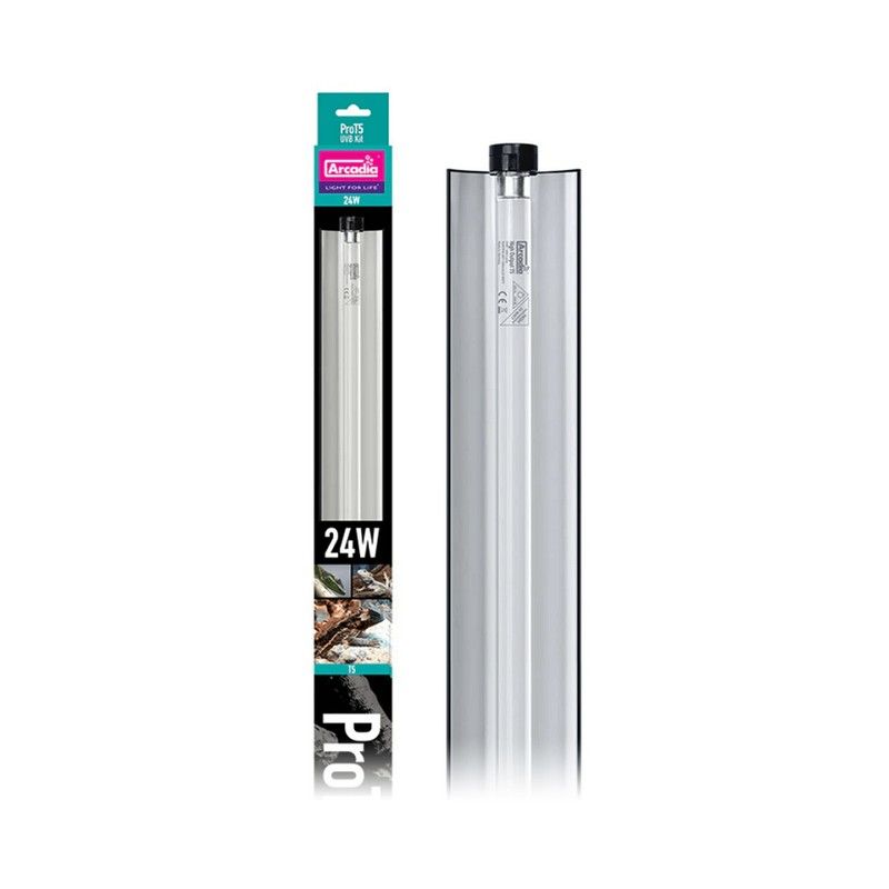 Arcadia Pro T5 UVB Kit, Forest, 6% UV-B, 24 Watt