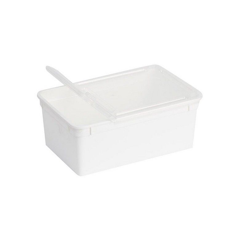 BraPlast Box 1.3L White + Lid BP - 13W