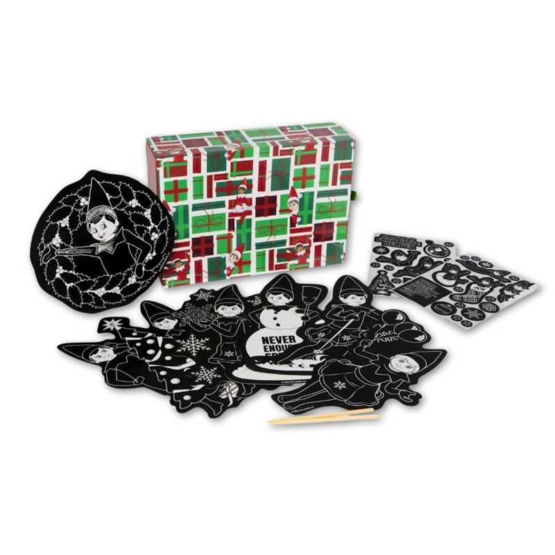 New The Elf on the Shelf® Scratch Art Box Set