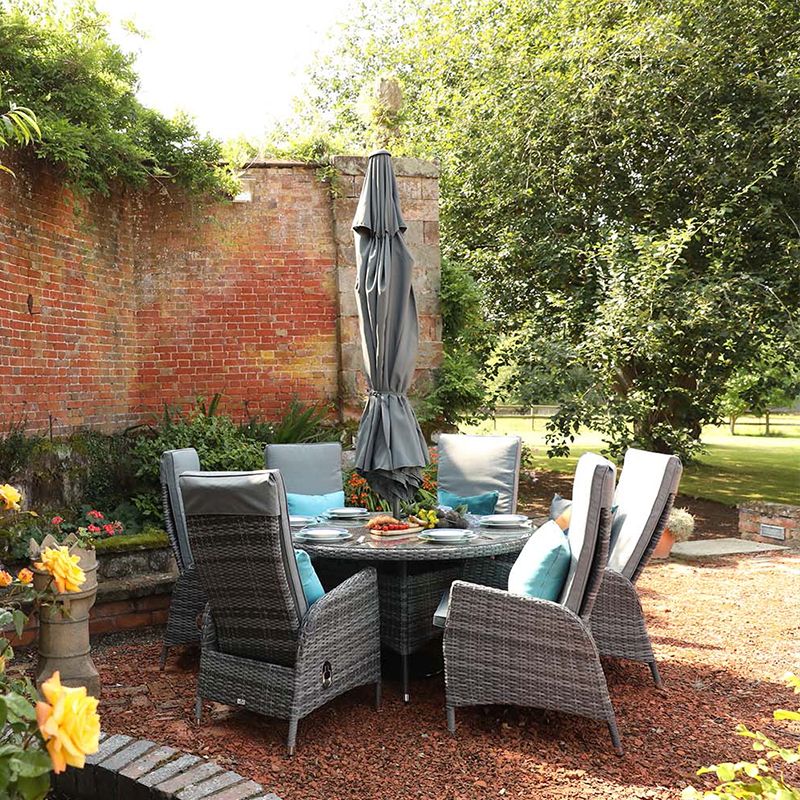Tivoli 6 Seat Reclining Dining Set