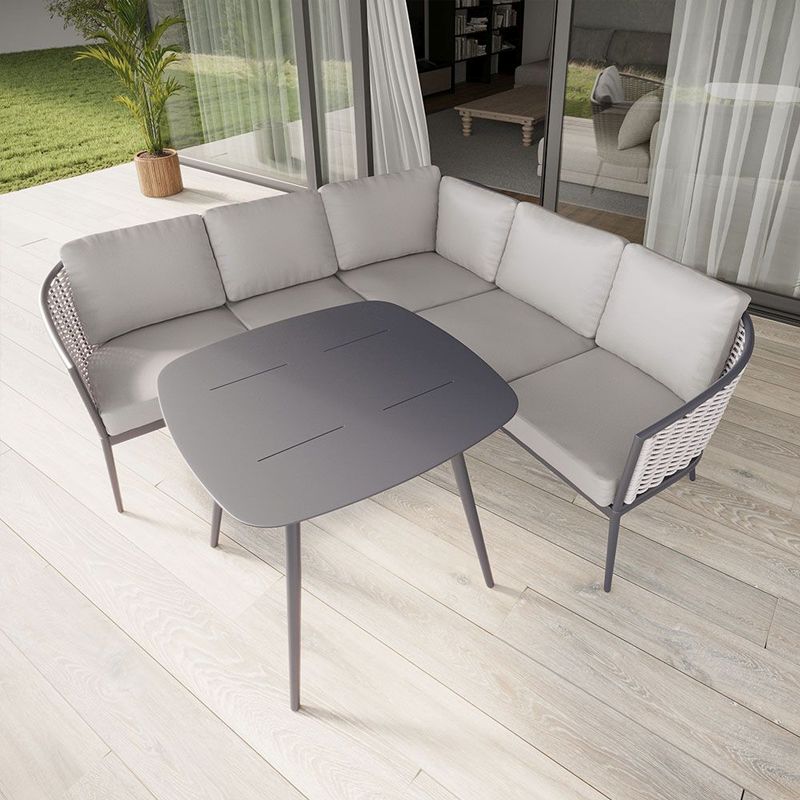 Pavilion Square Corner Sofa Casual Dining Set