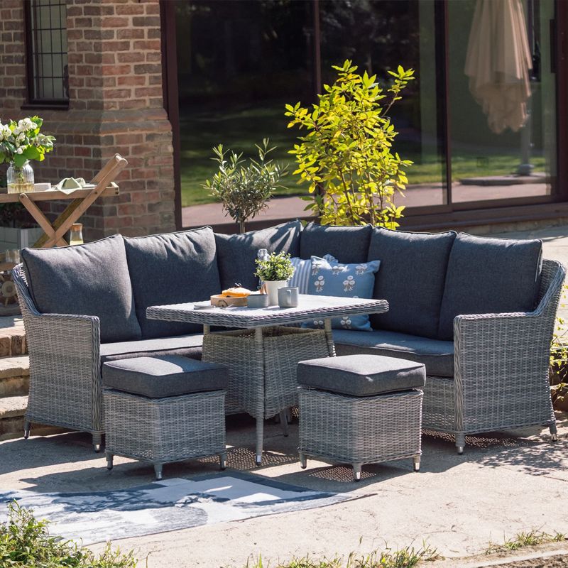 Sorrento Mini Corner Lounge Dining Set