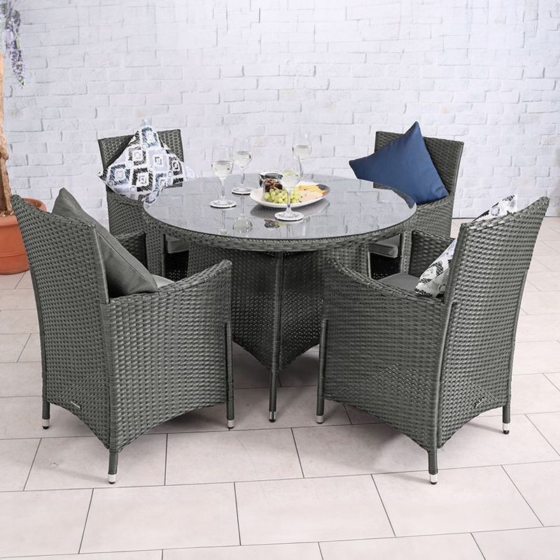 Nevada 4 Seater Dining Set