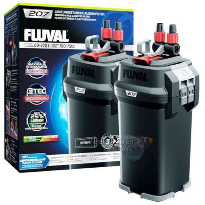Fluval 207 External Filter 780L/H for aquariums Hollybush
