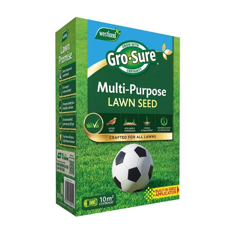 Gro-sure Multi Purpose Lawn Seed Box 10sq.m