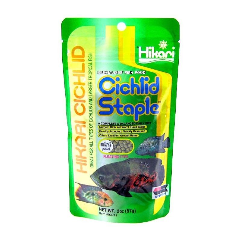 Hikari Cichlid Staple Mini Pellets 57g
