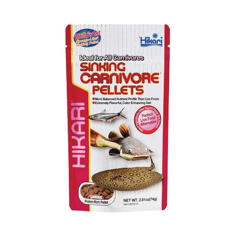 Hikari Sinking Carnivore Pellets 74g