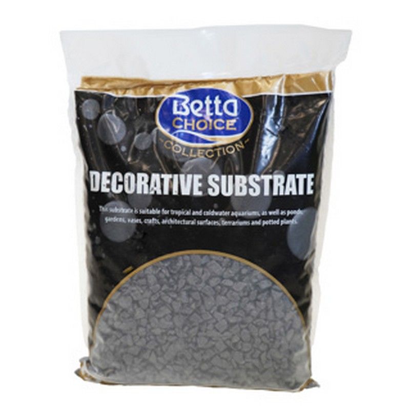 Betta Choice Jet Black Gravel  2KG