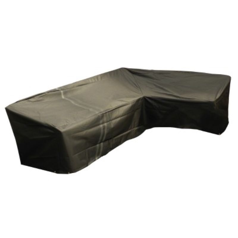 Protector 6000 (Modular) L Shaped Sofa Cover 2.5m Black