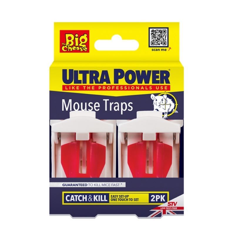 STV148 - Ultra Power Mouse Traps - Twin Pack