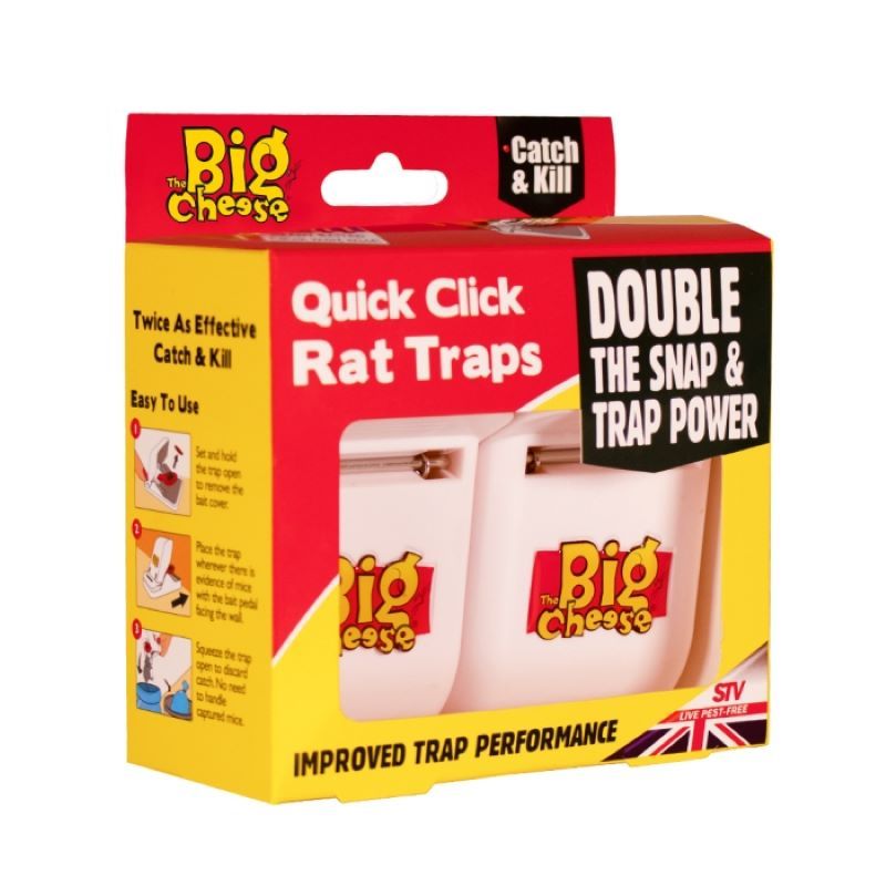 STV150 - Quick Click Rat Traps