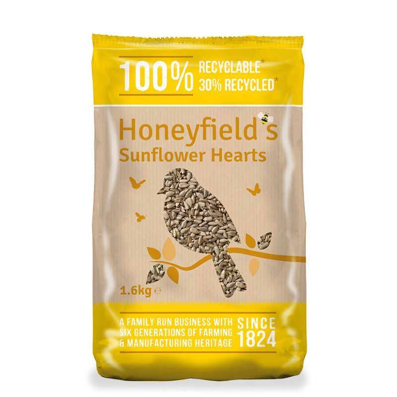 Honeyfields Sunflower Hearts 12.6Kg