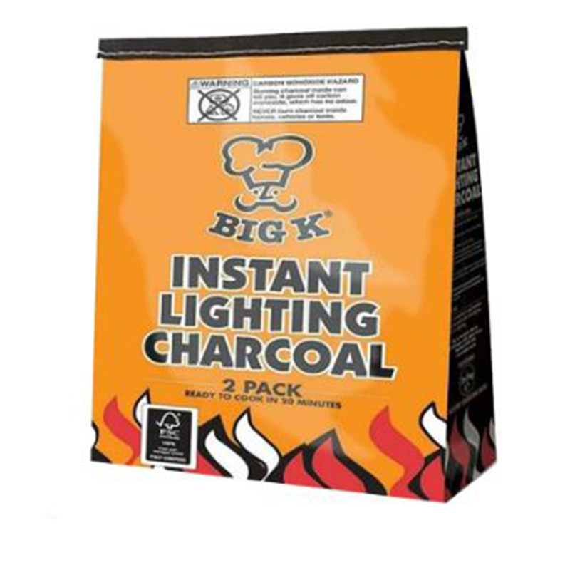 Instant Lighting Charcoal 1kg x2
