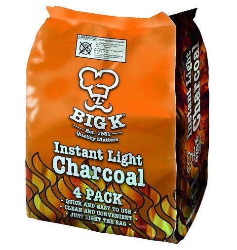 Instant Lighting Charcoal 1kg x4