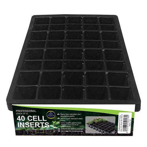 Professional 40 Cell Inserts - 5 Pack
