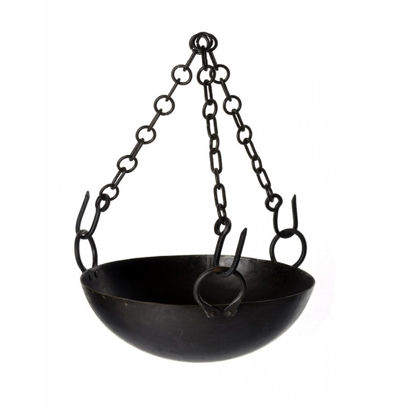 Cooking Bowl With 3 Chains   30cm
