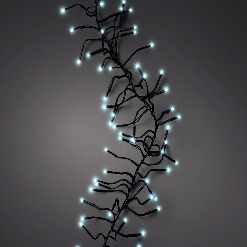 1128 Cool White LED Cluster Lights