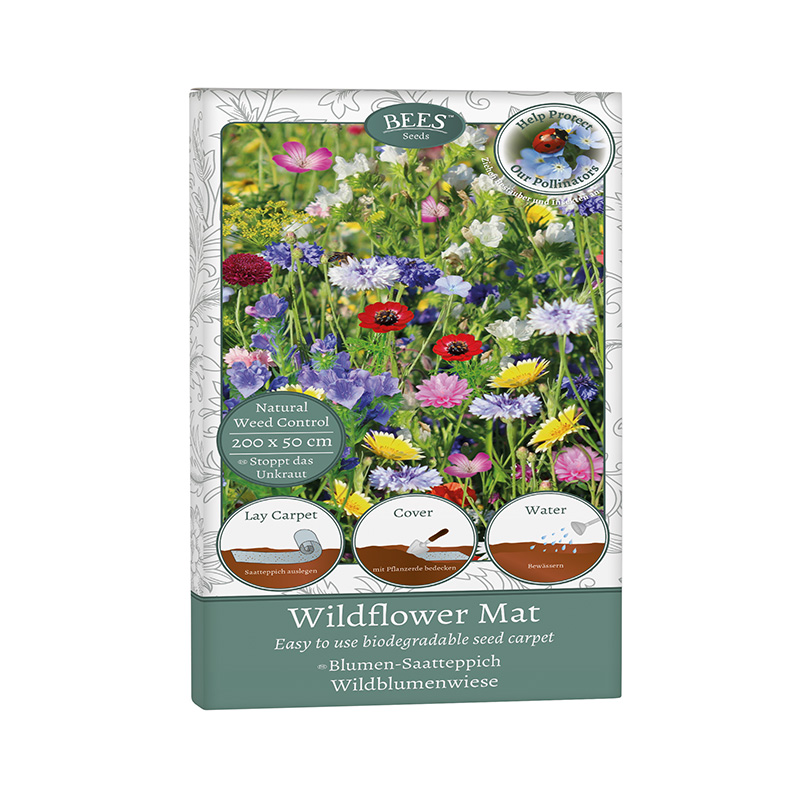 BEES Seeds Wildflower Mat