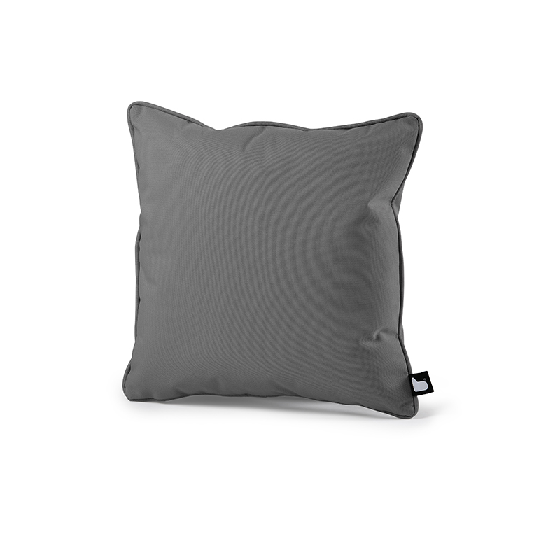 Plain Cushion Silver Grey 43x43cm